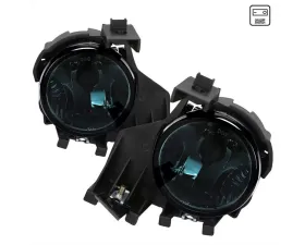 Spec-D 9006 HB4 Fog Lights Kit w/ Switch & Wiring Harness (Chrome Housing/Smoke Lens) Subaru Impreza | WRX 2008-2011
