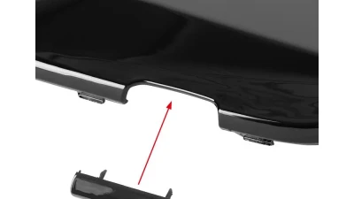 Spec-D Black ABS Performance Style Rear Diffuser BMW G20 3-Series 2019-2020                                     - LFRD-G2019GB-MP-BN - Image 5