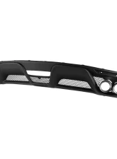 Spec-D Black Polypropylene Rear Diffuser w/ Dual Stainless Steel Muffler Tips Ford Mustang 2015-2017                                     - LFRD-MST15GT-BN - Image 10