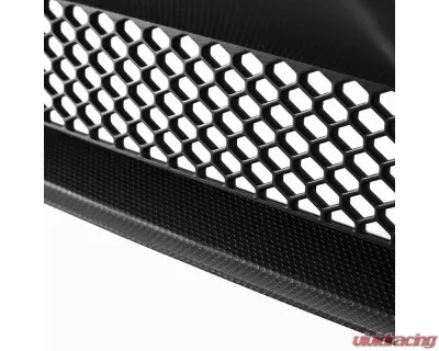 Spec-D Black Polypropylene Rear Diffuser w/ Dual Stainless Steel Muffler Tips Ford Mustang 2015-2017 - LFRD-MST15GT-BN