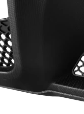 Spec-D Black Polypropylene Rear Diffuser w/ Dual Stainless Steel Muffler Tips Ford Mustang 2015-2017                                     - LFRD-MST15GT-BN - Image 5
