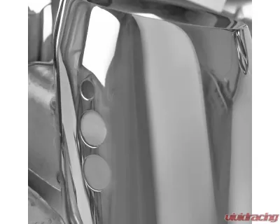 Spec-D Black Polypropylene Rear Diffuser w/ Dual Stainless Steel Muffler Tips Ford Mustang 2015-2017 - LFRD-MST15GT-BN