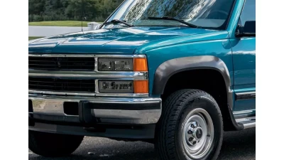 Spec-D LED Strip Factory Style Headlights (Chrome Housing/Smoked Lens) Chevrolet | GMC 1988-1999                                     - LH-C1088G-G3-RS - Image 10