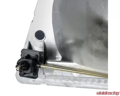 Spec-D Factory Style Crystal Headlights (Chrome Housing/Clear Lens) Ford E-Series 1992-2006 - LH-ECON92-ABM