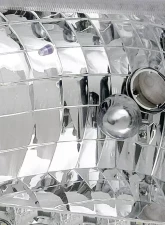 Spec-D Factory Style Headlights w/ SMD LED Light Strip (Chrome Housing/Clear Lens) Ford E-Series 1992-2006                                     - LH-ECON92-RS - Image 5