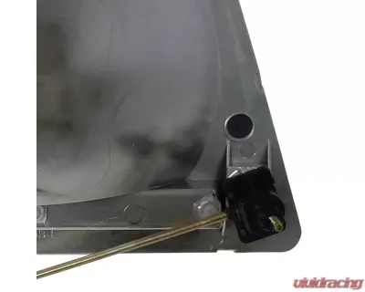 Spec-D Factory Style Headlights w/ SMD LED Light Strip (Chrome Housing/Clear Lens) Ford E-Series 1992-2006 - LH-ECON92-RS