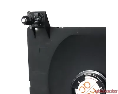 Spec-D Factory Style Crystal Headlights (Matte Black Housing/Clear Lens) Ford E-Series 1992-2006 - LH-ECON92JM-ABM