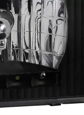 Spec-D Factory Style Headlights w/ SMD LED Light Strip (Matte Black Housing/Clear Lens) Ford E-Series 1992-2006                                     - LH-ECON92JM-RS - Image 7