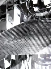 Spec-D Factory Style Crystal Headlights (Chrome Housing/Clear Lens) Mitsubishi Eclipse 2000-2005                                     - LH-ELP00-ABM - Image 4