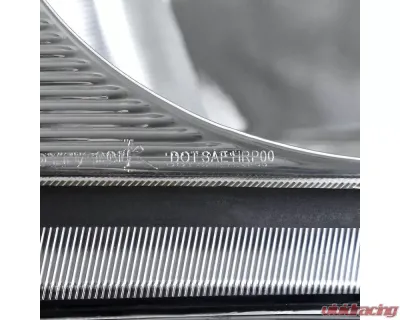 Spec-D Factory Style Crystal Headlights (Chrome Housing/Clear Lens) Mitsubishi Eclipse 2000-2005 - LH-ELP00-ABM