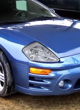 Spec-D Factory Style Crystal Headlights (Chrome Housing/Clear Lens) Mitsubishi Eclipse 2000-2005                                     - LH-ELP00-ABM - Image 10