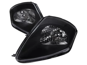 Spec-D Factory Style Crystal Headlights (Matte Black Housing/Clear Lens) Mitsubishi Eclipse 2000-2005 - LH-ELP00JM-ABM - Image 5
