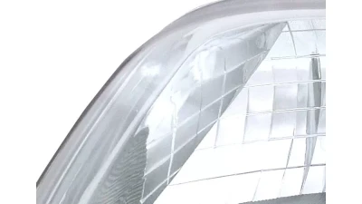 Spec-D Factory Style Crystal Headlights (Chrome Housing/Clear Lens) Ford Expedition | F-150 1997-2004                                     - LH-F15097-ABM - Image 2