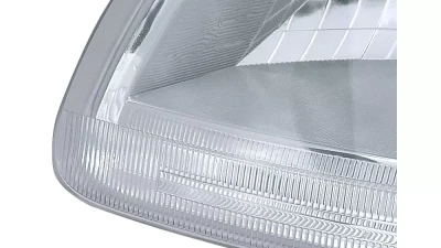 Spec-D Factory Style Crystal Headlights (Chrome Housing/Clear Lens) Ford Expedition | F-150 1997-2004                                     - LH-F15097-ABM - Image 3