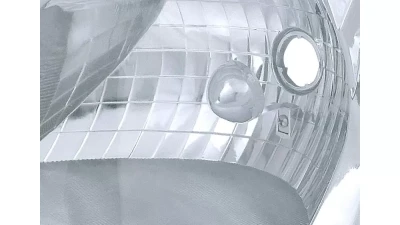 Spec-D Factory Style Crystal Headlights (Chrome Housing/Clear Lens) Ford Expedition | F-150 1997-2004                                     - LH-F15097-ABM - Image 4