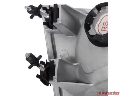 Spec-D Factory Style Crystal Headlights (Chrome Housing/Clear Lens) Ford Expedition | F-150 1997-2004 - LH-F15097-ABM