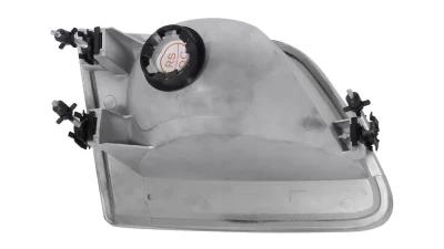 Spec-D Factory Style Crystal Headlights (Chrome Housing/Clear Lens) Ford Expedition | F-150 1997-2004                                     - LH-F15097-ABM - Image 9