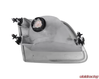 Spec-D Factory Style Crystal Headlights (Chrome Housing/Clear Lens) Ford Expedition | F-150 1997-2004 - LH-F15097-ABM