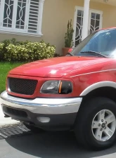 Spec-D Factory Style Crystal Headlights (Matte Black Housing/Clear Lens) Ford Expedition | F-150 1997-2004                                     - LH-F15097JM-ABM - Image 8