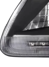 Spec-D Factory Style Headlights w/ SMD LED Light Strip (Matte Black Housing/Clear Lens) Ford Expedition | F-150 1997-2004                                     - LH-F15097JM-RS - Image 5