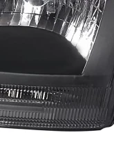 Spec-D Factory Style Headlights w/ SMD LED Light Strip (Matte Black Housing/Clear Lens) Ford Expedition | F-150 1997-2004                                     - LH-F15097JM-RS - Image 7