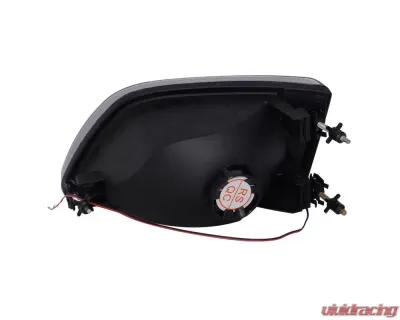 Spec-D Factory Style Headlights w/ SMD LED Light Strip (Matte Black Housing/Clear Lens) Ford Expedition | F-150 1997-2004 - LH-F15097JM-RS