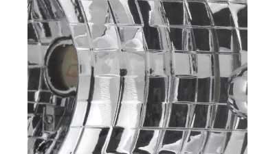 Spec-D Factory Style Headlights (Chrome Housing/Clear Lens) Jeep Grand Cherokee 1993-1998                                     - LH-GKEE93-RS - Image 5