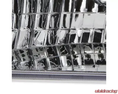 Spec-D Factory Style Headlights (Chrome Housing/Clear Lens) Jeep Grand Cherokee 1993-1998 - LH-GKEE93-RS