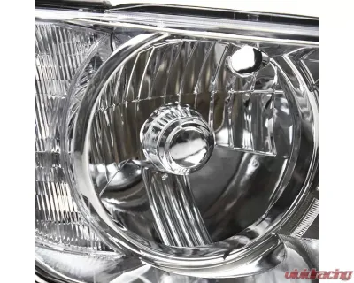 Spec-D Factory Style Crystal Headlights (Chrome Housing/Clear Lens) Lexus IS300 2001-2005 - LH-IS30001-RS