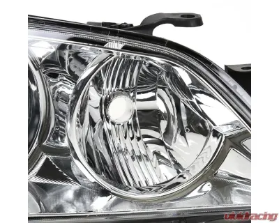 Spec-D Factory Style Crystal Headlights (Chrome Housing/Clear Lens) Lexus IS300 2001-2005 - LH-IS30001-RS