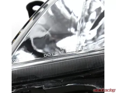 Spec-D Factory Style Crystal Headlights (Chrome Housing/Clear Lens) Lexus IS300 2001-2005 - LH-IS30001-RS