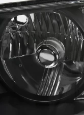 Spec-D Factory Style Crystal Headlights (Matte Black Housing/Clear Lens) Lexus IS300 2001-2005                                     - LH-IS30001JM-RS - Image 3