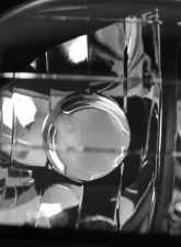 Spec-D Factory Style Headlights (Matte Black Housing/Clear Lens) Chevrolet Malibu | Classic | Oldsmobile Cutlass 1997-2005                                     - LH-MBU97JM-RS - Image 2