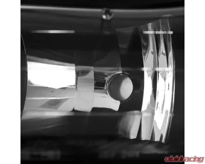 Spec-D Factory Style Headlights (Matte Black Housing/Clear Lens) Chevrolet Malibu | Classic | Oldsmobile Cutlass 1997-2005 - LH-MBU97JM-RS