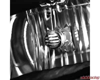 Spec-D Factory Style Headlights (Matte Black Housing/Clear Lens) Chevrolet Malibu | Classic | Oldsmobile Cutlass 1997-2005 - LH-MBU97JM-RS