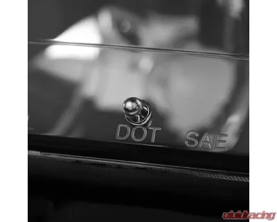 Spec-D Factory Style Headlights (Matte Black Housing/Clear Lens) Chevrolet Malibu | Classic | Oldsmobile Cutlass 1997-2005 - LH-MBU97JM-RS