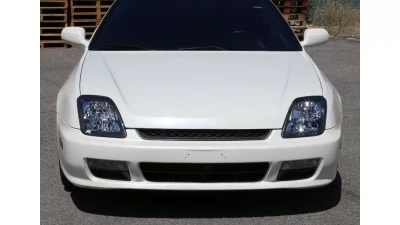 Spec-D Factory Style Headlights (Matte Black Housing/Clear Lens) Honda Prelude 1997-2001                                     - LH-PL97JM-ABM - Image 2