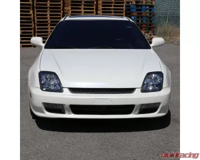 Spec-D Factory Style Headlights (Matte Black Housing/Clear Lens) Honda Prelude 1997-2001 - LH-PL97JM-ABM