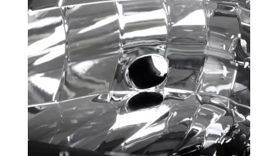 Spec-D Factory Style Headlights (Matte Black Housing/Clear Lens) Honda Prelude 1997-2001                                     - LH-PL97JM-ABM - Image 5