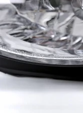 Spec-D OEM Replacement Headlights (Chrome Housing/Clear Lens) Subaru Impreza 2002-2003                                     - LH-WRX02-ABM - Image 5