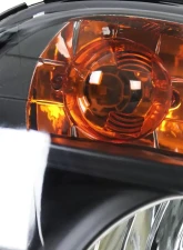 Spec-D OEM Replacement Headlights (Matte Black Housing/Clear Lens) Subaru Impreza 2002-2003                                     - LH-WRX02JM-ABM - Image 4