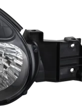 Spec-D OEM Replacement Headlights (Matte Black Housing/Clear Lens) Subaru Impreza 2002-2003                                     - LH-WRX02JM-ABM - Image 5