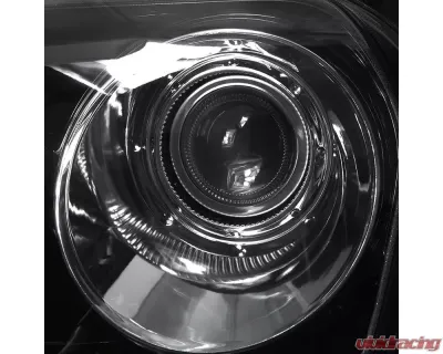 Spec-D Projector Headlights (Glossy Black Housing/Smoke Lens) Chrysler 300 2005-2010 - LHP-30005G-TM