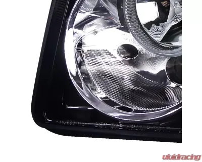 Spec-D Projector Headlights (Glossy Black Housing/Smoke Lens) Chrysler 300 2005-2010 - LHP-30005G-TM
