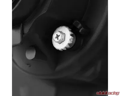 Spec-D Projector Headlights (Glossy Black Housing/Smoke Lens) Chrysler 300 2005-2010 - LHP-30005G-TM