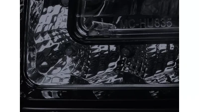 Spec-D Projector Headlights w/ LED Light Strip (Glossy Black Housing/Smoked Lens) Chrysler 300 | 300C 2005-2010                                     - LHP-300C05G-TM - Image 7