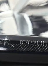 Spec-D Projector Headlights w/ SMD LED Light Strip (Chrome Housing/Smoked Lens) Nissan 350Z 2003-2005                                     - LHP-350Z03G-RS - Image 8