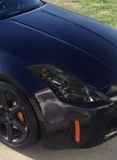 Spec-D Projector Headlights w/ SMD LED Light Strip (Chrome Housing/Smoked Lens) Nissan 350Z 2003-2005                                     - LHP-350Z03G-RS - Image 10