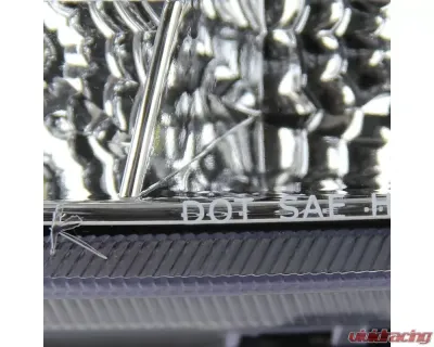 Spec-D SMD LED Light Strip Projector Headlights (Chrome Housing/Clear Lens) Nissan 350Z 2006-2009 - LHP-350Z06-RS