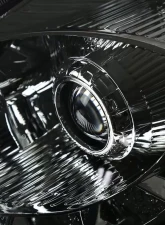 Spec-D SMD LED Light Strip Projector Headlights (Chrome Housing/Smoked Lens) Nissan 350Z 2006-2009                                     - LHP-350Z06G-RS - Image 4